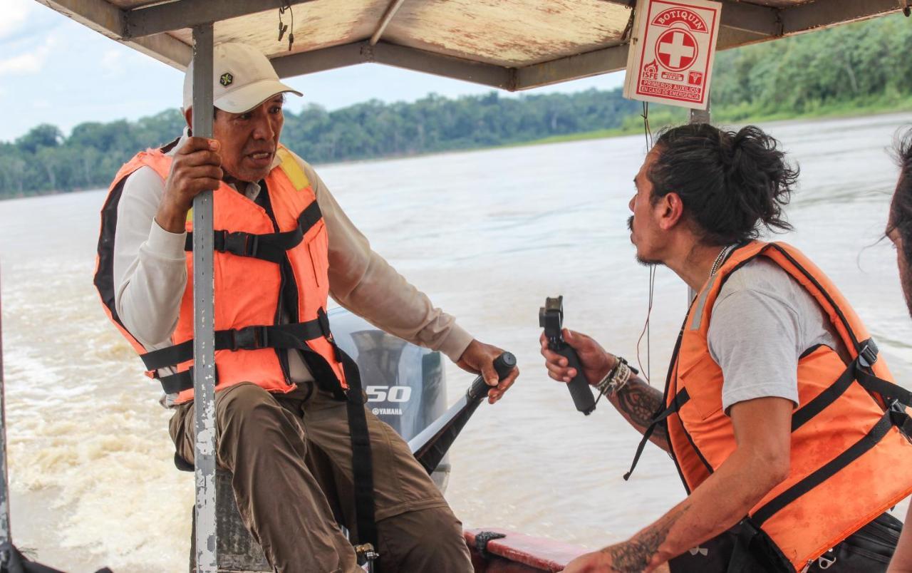 Ecolucerna Lodge Tambopata Puerto Maldonado Bagian luar foto